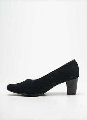 Pantofi cu toc toc de 4 la 6 cm negru ARTIKA SOFT femeie