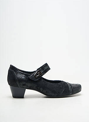 Pantofi cu toc toc de 4 la 6 cm negru ARTIKA SOFT femeie