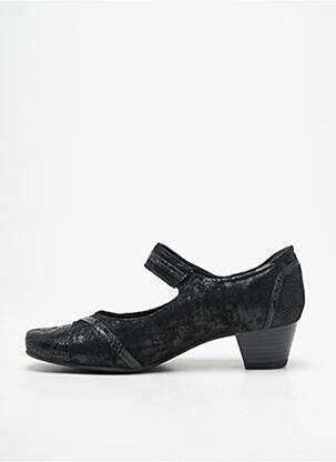 Pantofi cu toc toc de 4 la 6 cm negru ARTIKA SOFT femeie
