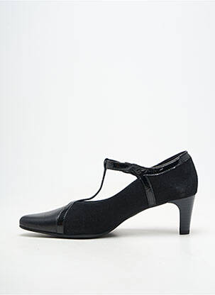 Pantofi cu toc închidere cu buclă(e) toc de 4 la 6 cm negru ARTIKA SOFT femeie
