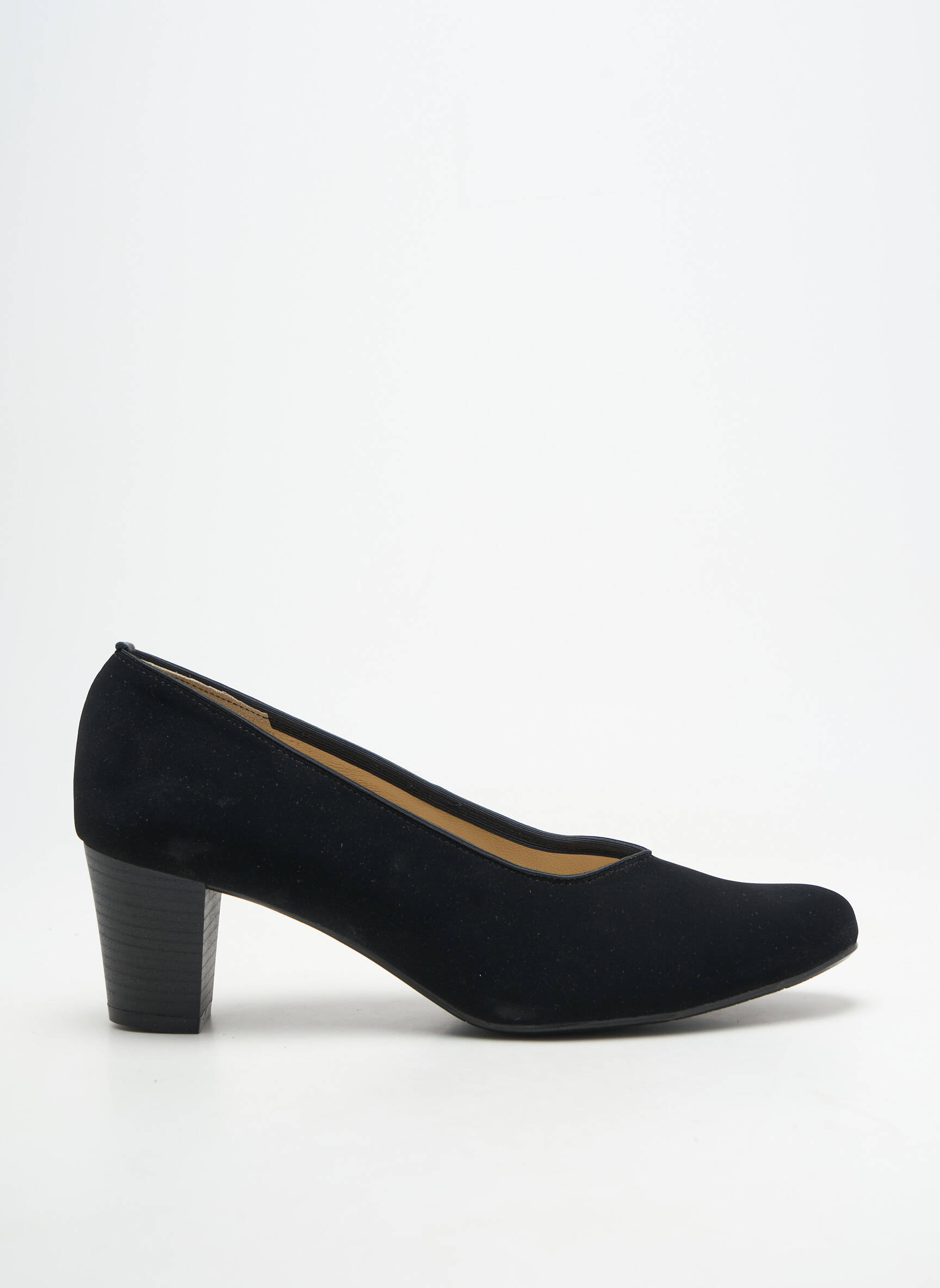 Pantofi cu toc toc de 4 la 6 cm negru ARTIKA SOFT femeie