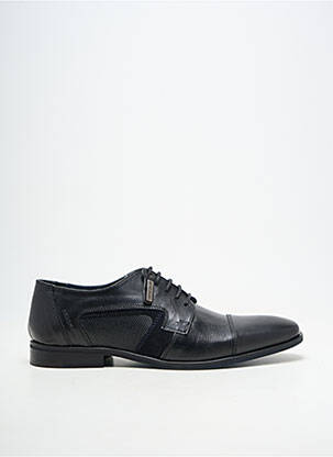 Mocasini material neted toc mic negru REDSKINS bărbat