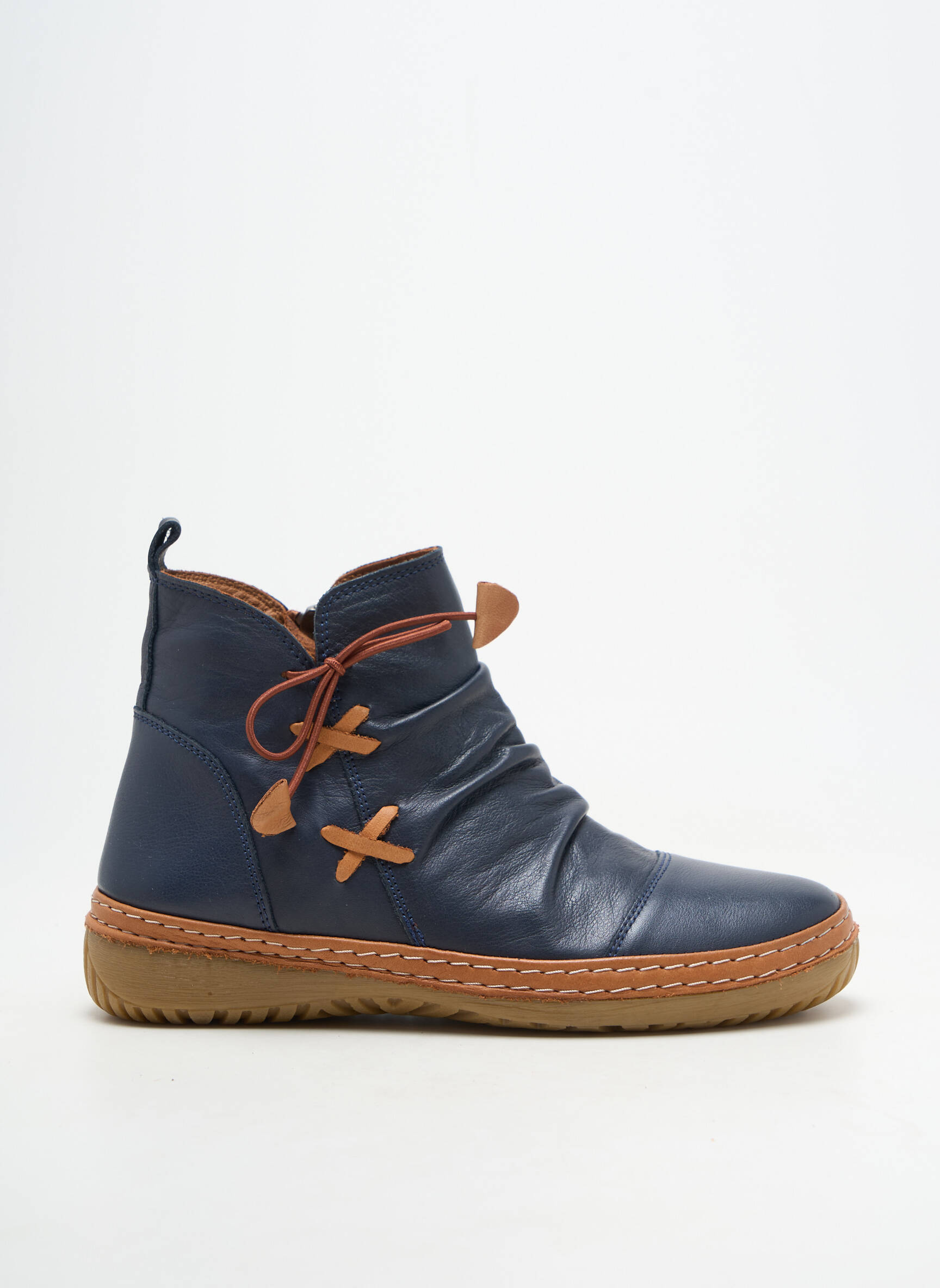 Botine/ghete material neted toc plat până la 3 cm albastru PEDRO TORRES femeie