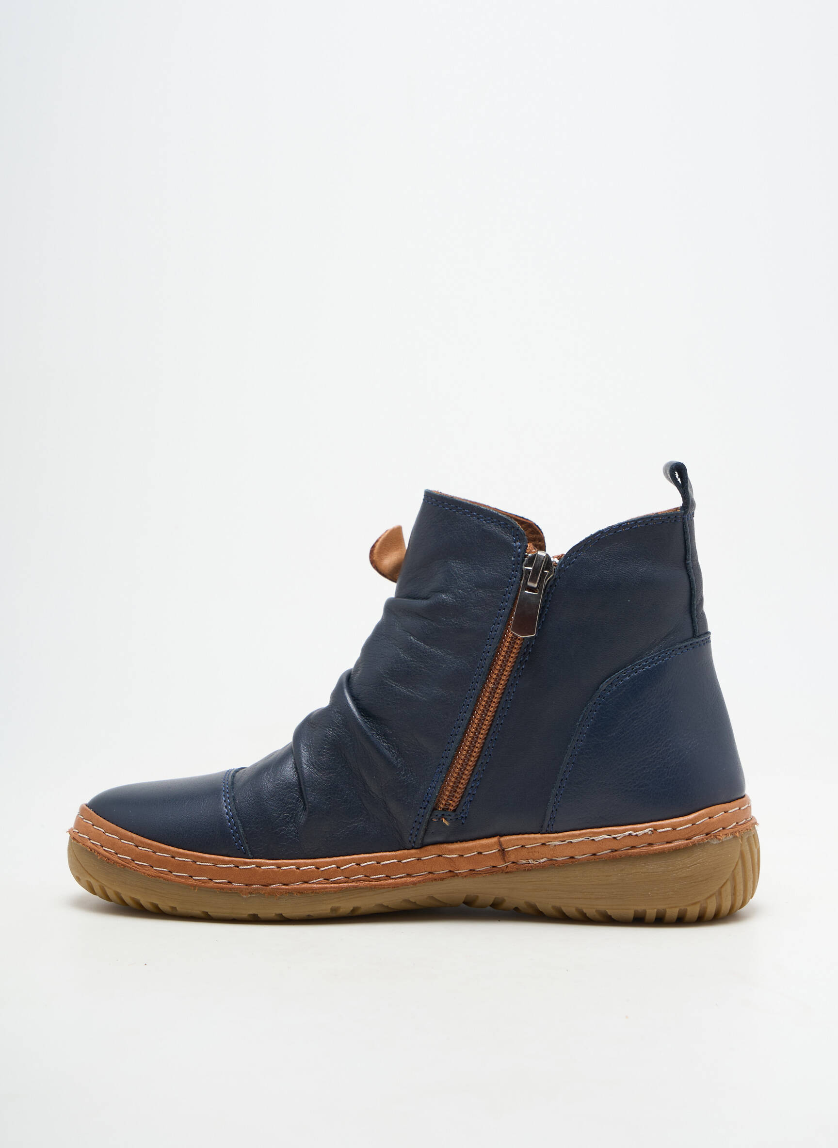 Botine/ghete material neted toc plat până la 3 cm albastru PEDRO TORRES femeie
