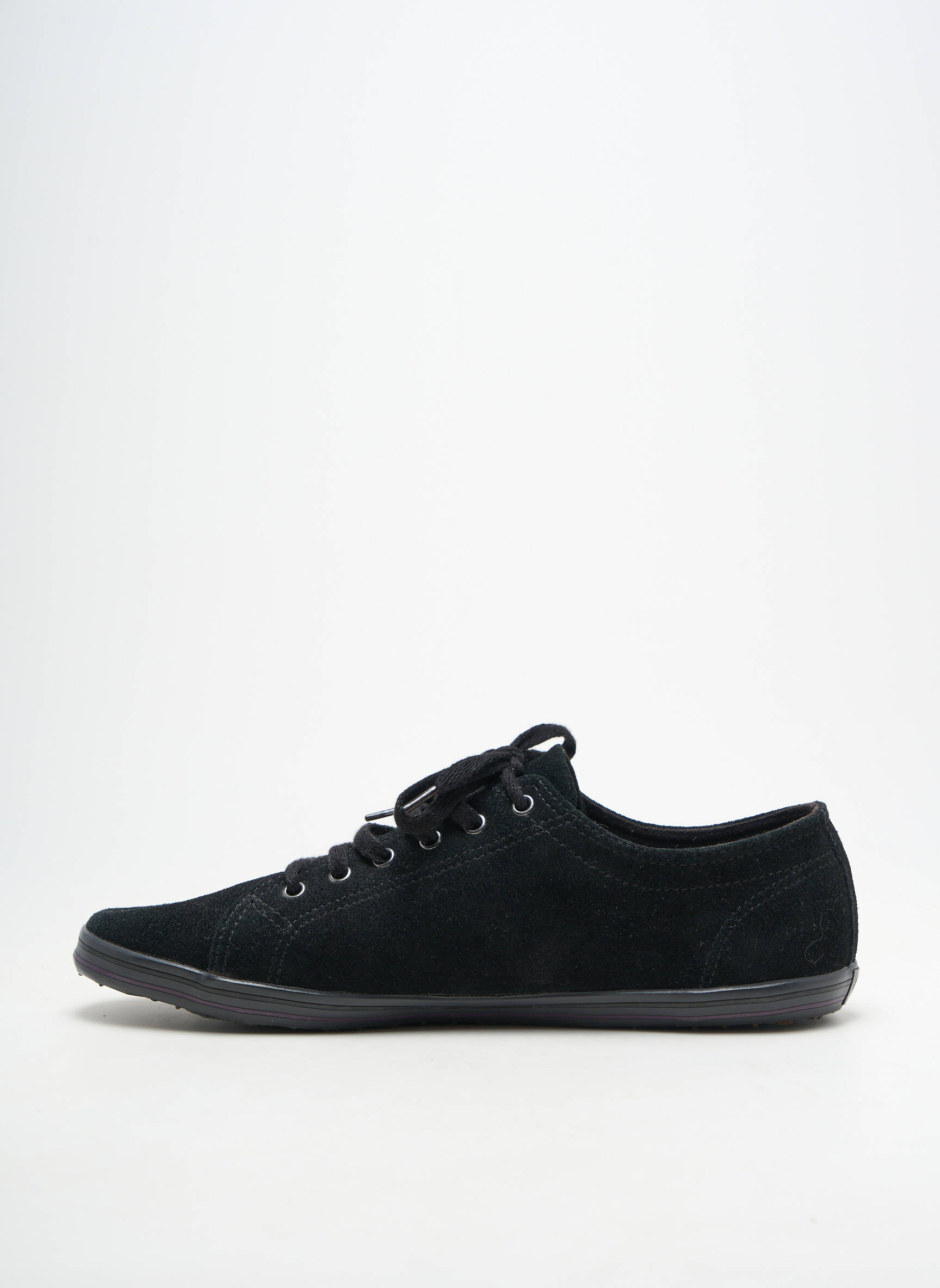 Adidași vârf rotund vârf rotund negru FRED PERRY bărbat