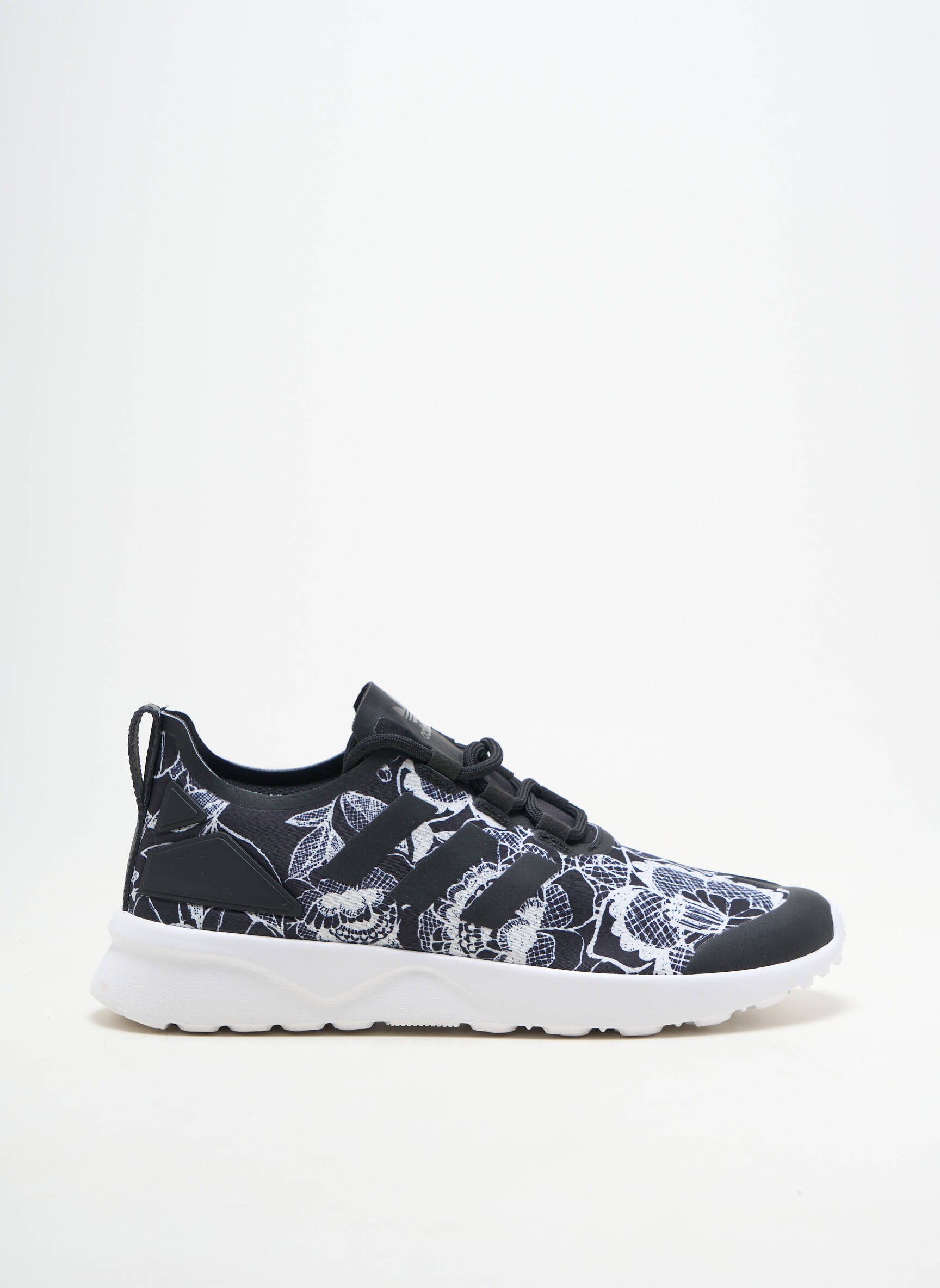 Adidași vârf rotund toc plat până la 3 cm negru ADIDAS femeie