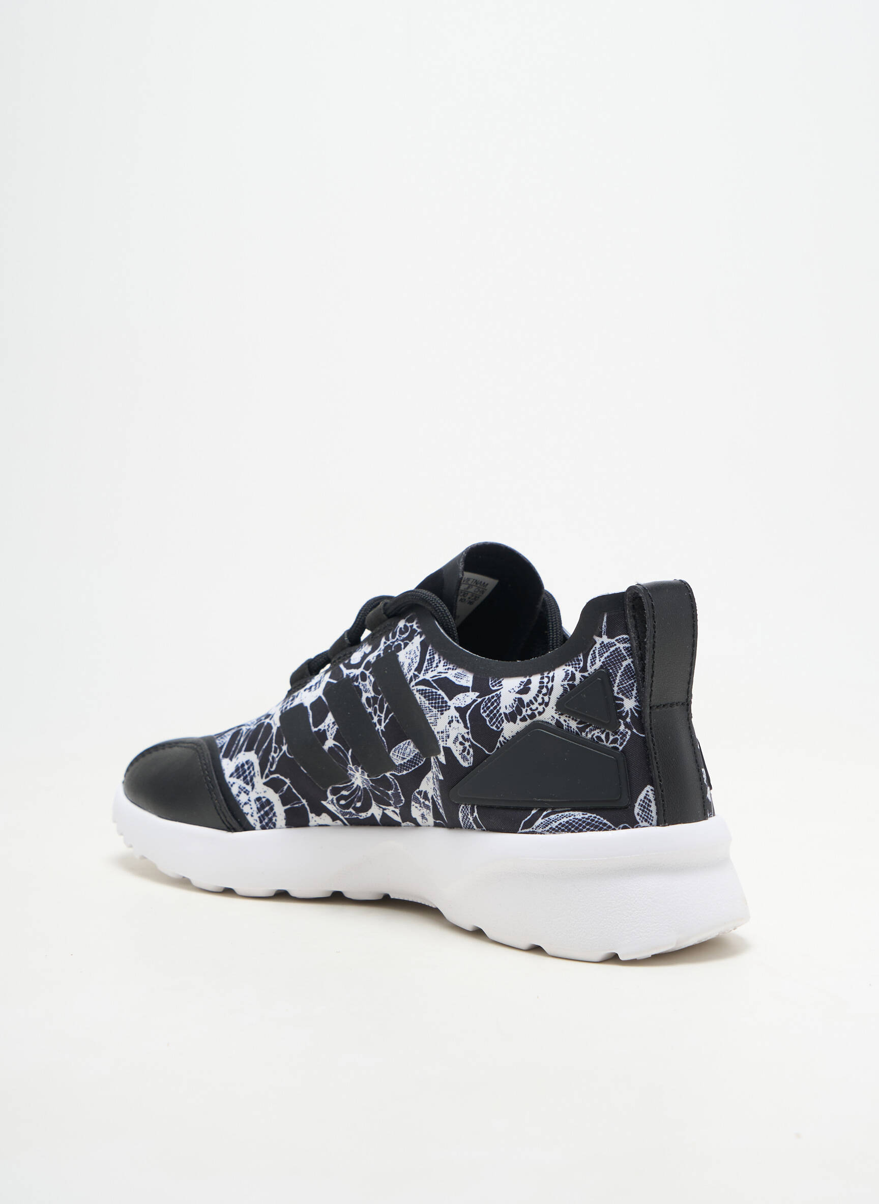 Adidași vârf rotund toc plat până la 3 cm negru ADIDAS femeie