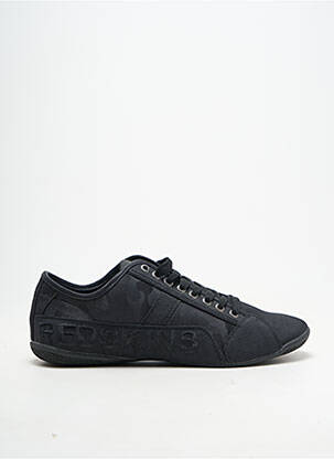 Adidași material neted vârf rotund negru REDSKINS bărbat