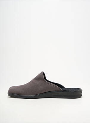 Papuci/pantofi de casă vârf rotund vârf rotund gri ROMIKA bărbat
