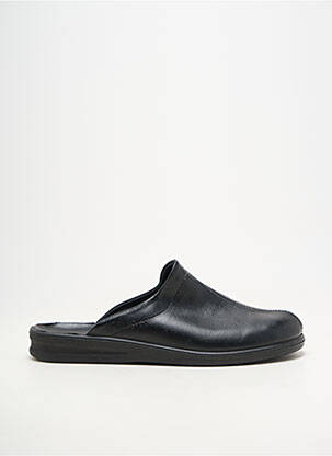 Papuci/pantofi de casă vârf rotund vârf rotund negru ROMIKA bărbat