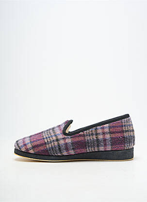 Papuci/pantofi de casă vârf rotund vârf rotund violet SEMELFLEX bărbat