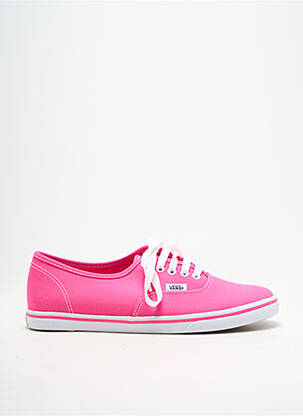 Adidași vârf rotund toc plat până la 3 cm roz VANS femeie