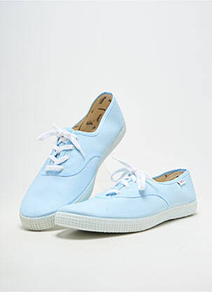 Adidași vârf rotund vârf rotund albastru VICTORIA unisex