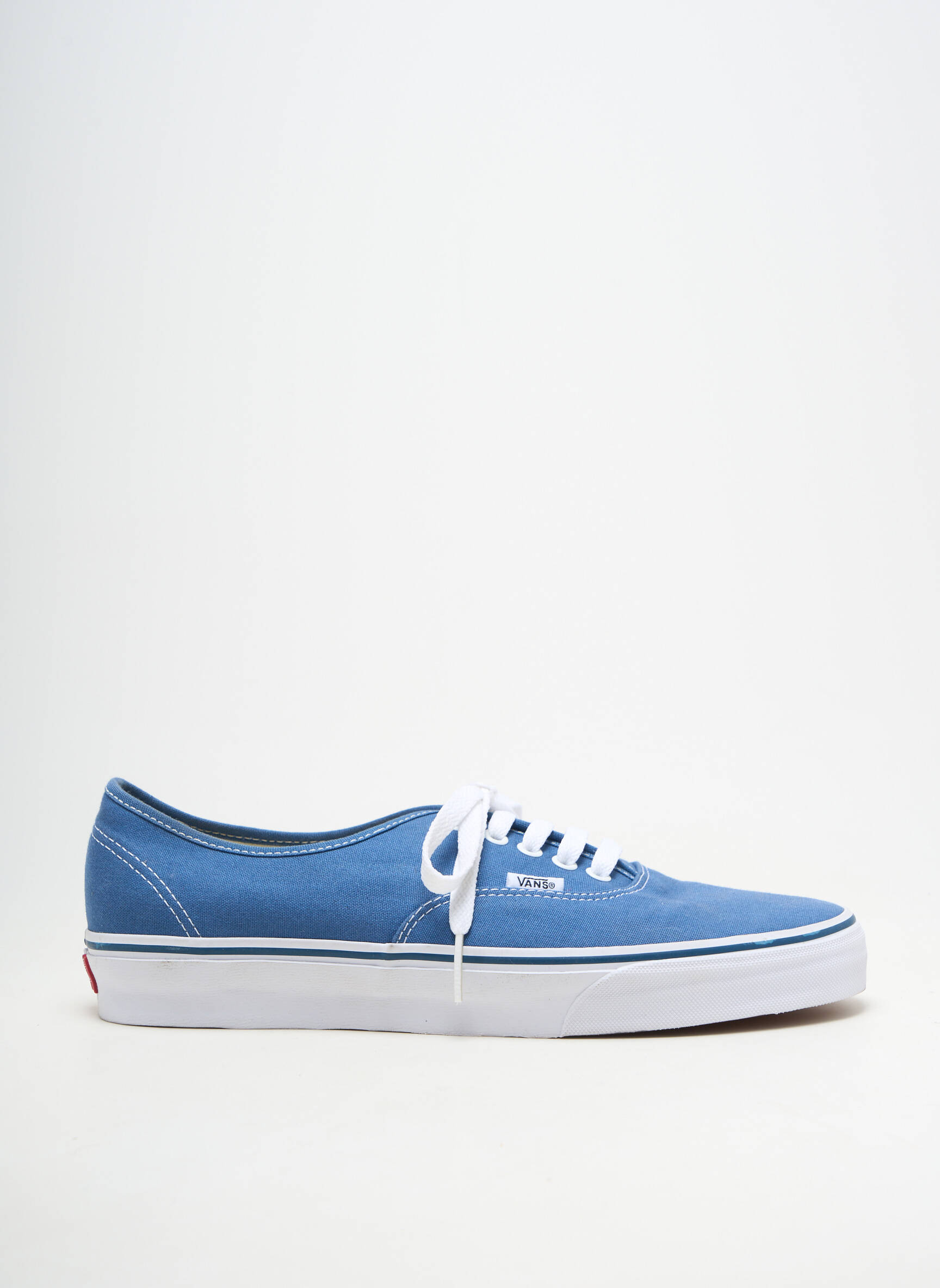 Adidași umplută vârf rotund albastru VANS bărbat