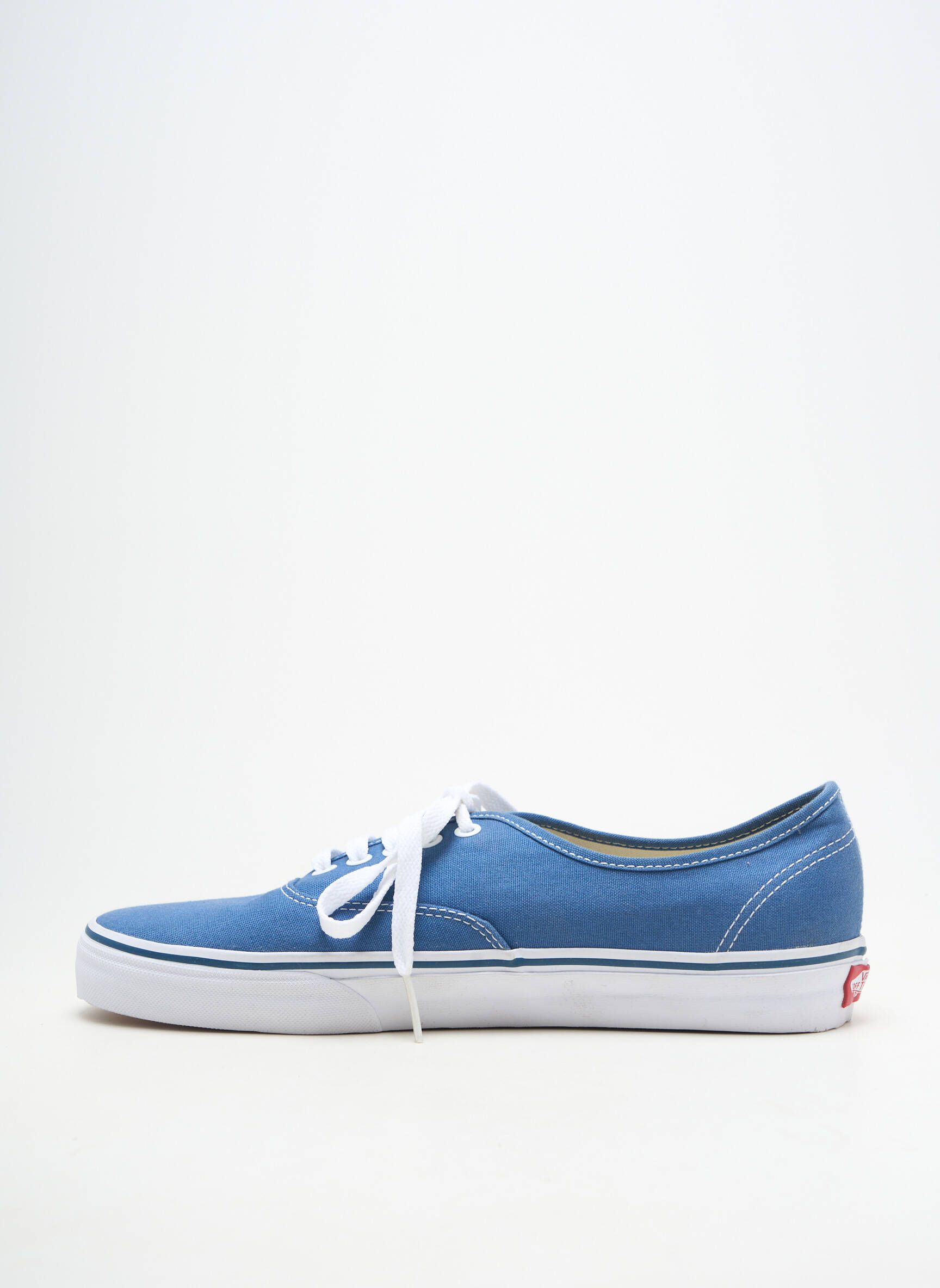 Adidași umplută vârf rotund albastru VANS bărbat
