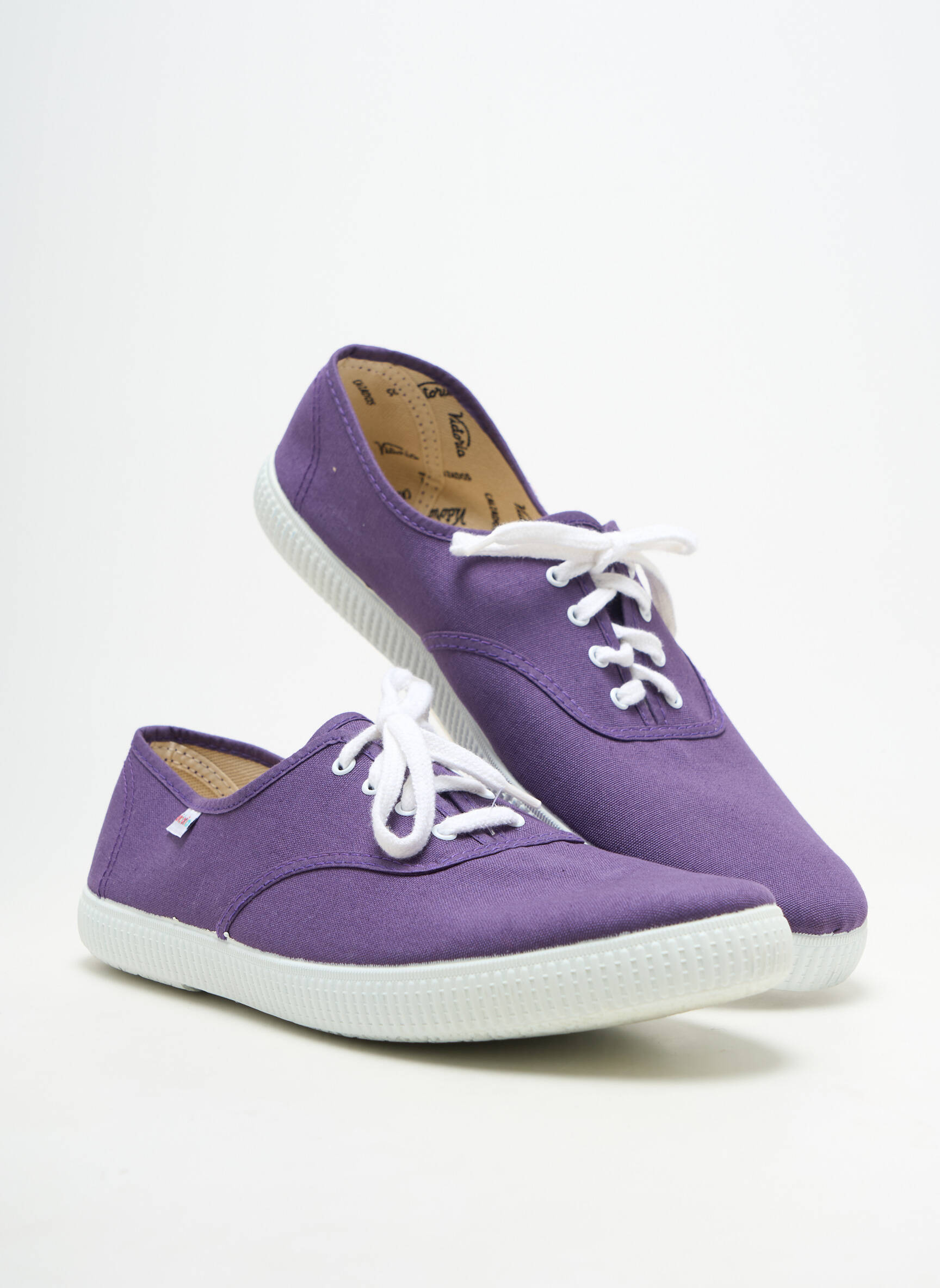 Adidași vârf rotund vârf rotund violet VICTORIA unisex