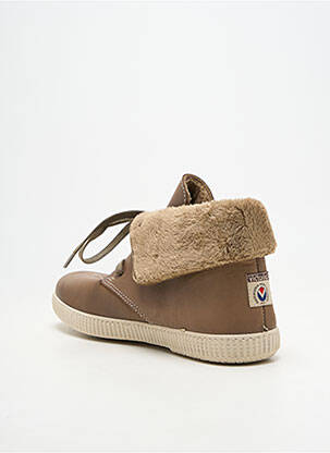 Adidași umplută vârf rotund maro VICTORIA unisex