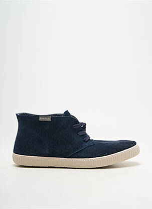 Adidași umplută vârf rotund albastru VICTORIA unisex