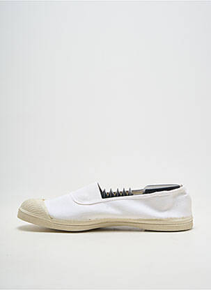Slip-on-uri vârf rotund toc plat până la 3 cm alb BENSIMON femeie