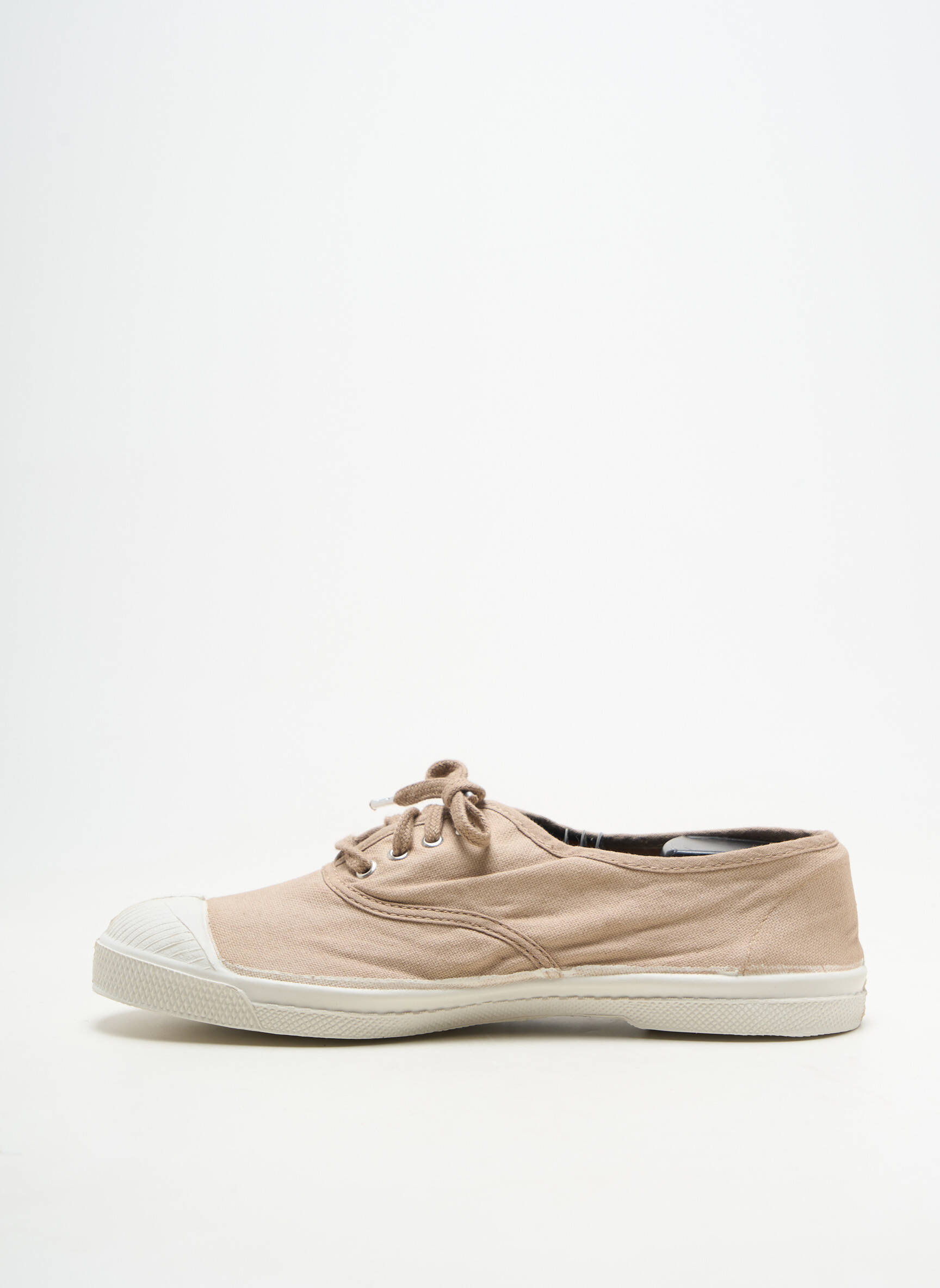 Slip-on-uri închidere cu șireturi toc plat până la 3 cm bej BENSIMON femeie