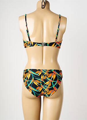 Costum de baie din două piese top bentiță top bentiță negru SUN PROJECT femeie
