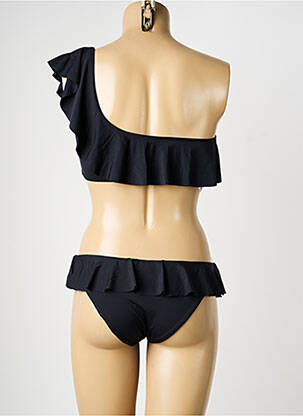 Costum de baie din două piese top bentiță top bentiță negru ADMAS femeie