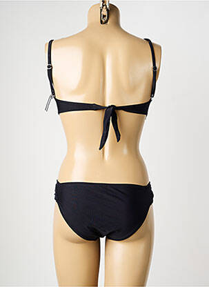 Costum de baie din două piese top sutien modelat top sutien modelat negru MISS CARAÏBES femeie