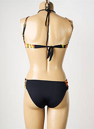 Costum de baie din două piese top sutien modelat top sutien modelat negru MISS CARAÏBES femeie
