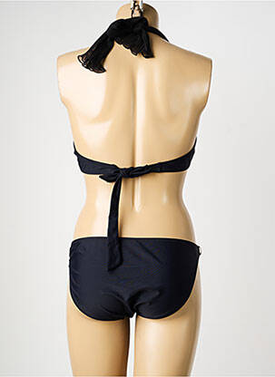 Costum de baie din două piese top sutien modelat top sutien modelat negru SUN PROJECT femeie