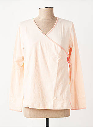 Cardigan petrecut croială cambrată roz PETIT BATEAU fată