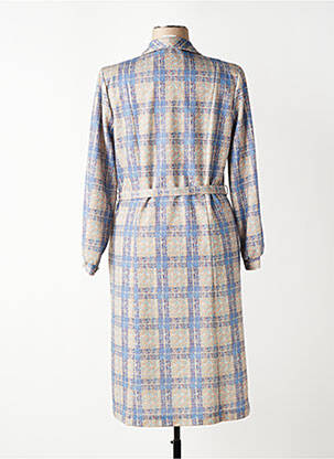 Rochie midi mâneci lungi mâneci lungi albastru FRANCE RIVOIRE femeie