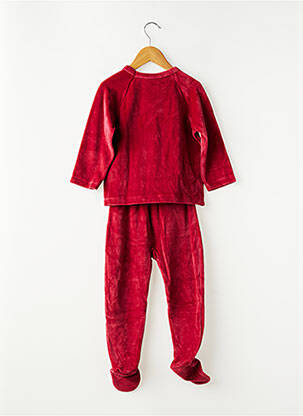 Pijama mâneci lungi roșu PETIT BATEAU băiat