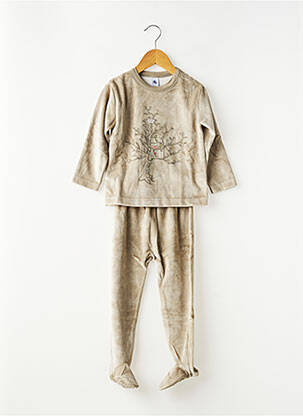 Pijama mâneci lungi verde PETIT BATEAU băiat