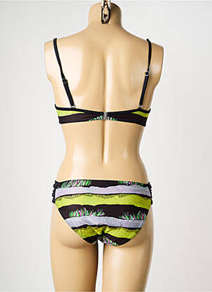Costum de baie din două piese top sutien modelat top sutien modelat verde MISS CARAÏBES femeie