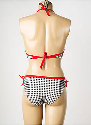 Costum de baie din două piese top sutien modelat top sutien modelat negru PLATJA femeie