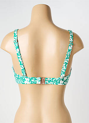 Sutien de costum de baie elasticitate top sutien modelat verde ESCORT femeie
