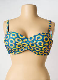 Sutien de costum de baie elasticitate top sutien modelat verde ESCORT femeie