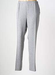 Pantalon slim talie elastică mărime normală gri GUY DUBOUIS femeie
