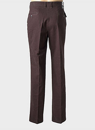 Pantalon chino elasticitate mărime normală maro GS CLUB bărbat
