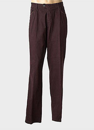 Pantalon chino elasticitate mărime normală maro GS CLUB bărbat