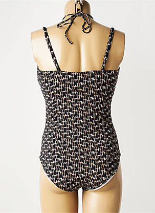 Costum de baie dintr-o singură piesă imprimeu fantezie top sutien modelat negru TRIUMPH femeie