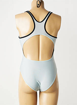 Costum de baie dintr-o singură piesă top sutien tip racerback top sutien tip racerback gri ECUME femeie