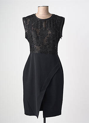 Rochie midi fără mâneci fără mâneci negru EVA KAYAN femeie