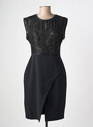 Rochie midi fără mâneci fără mâneci negru EVA KAYAN femeie
