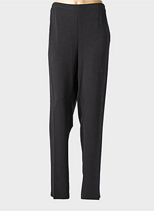 Pantalon slim talie elastică mărime normală negru GUY DUBOUIS femeie
