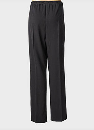 Pantalon slim talie elastică mărime normală negru GUY DUBOUIS femeie