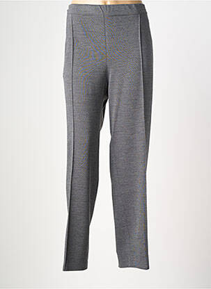 Pantalon slim talie elastică mărime normală gri ADELINA BY SCHEITER femeie
