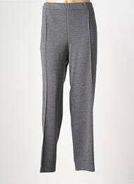 Pantalon slim talie elastică mărime normală gri ADELINA BY SCHEITER femeie
