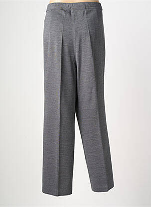 Pantalon slim talie elastică mărime normală gri ADELINA BY SCHEITER femeie