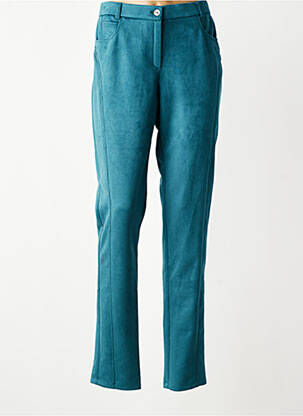 Pantalon slim mărime normală mărime normală verde MERI & ESCA femeie